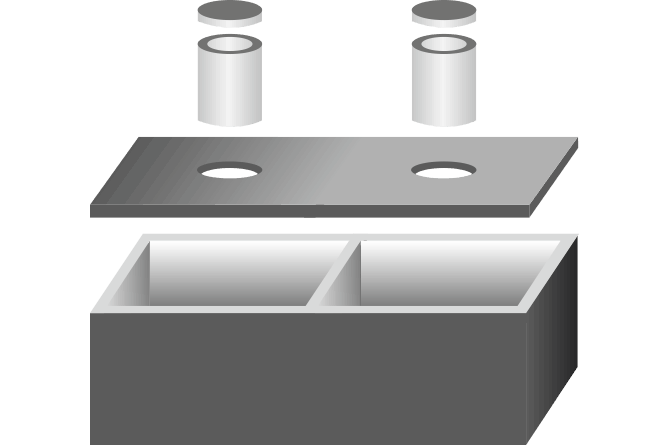 Zbiorniki dwukomorowe