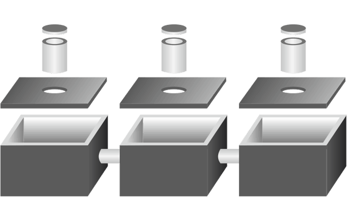 Zbiorniki trójkomorowe